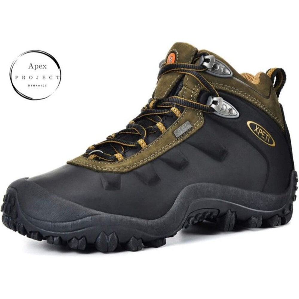XPETI Men's Waterproof Leather Hiking Boot